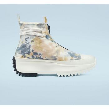 Converse Run Star Hike Washed Florals Hi Ruzove - Panske Vysoké Tenisky